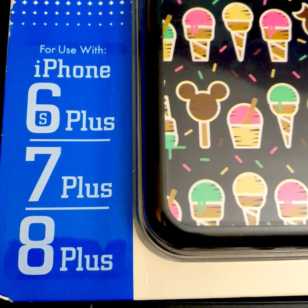 iPhone plus Disney Ice cream case